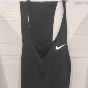 NWT Nike Dri-FIT Sports Bra Womens Large Black Tank Training Top Medium Support